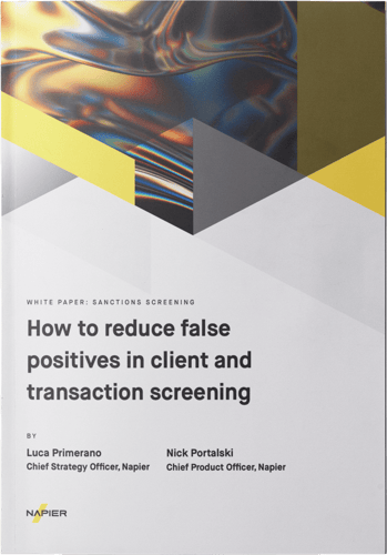 Sanctions screening